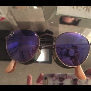 Ray-Ban Round Flash Lenses Glasses